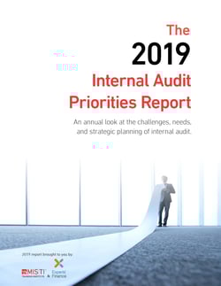2019 Internal Audit Priorities Report_Cover
